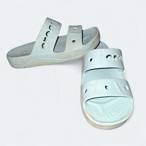 Crocs Baya Sandals Light Blue Womens Size 7